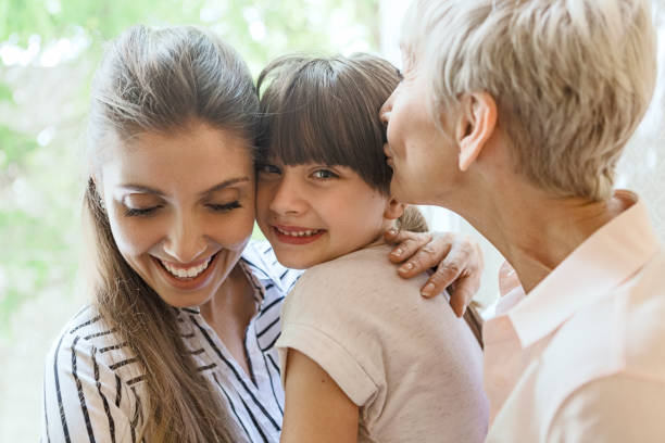 istock Loving Smiling family enjoin time together 1157707948