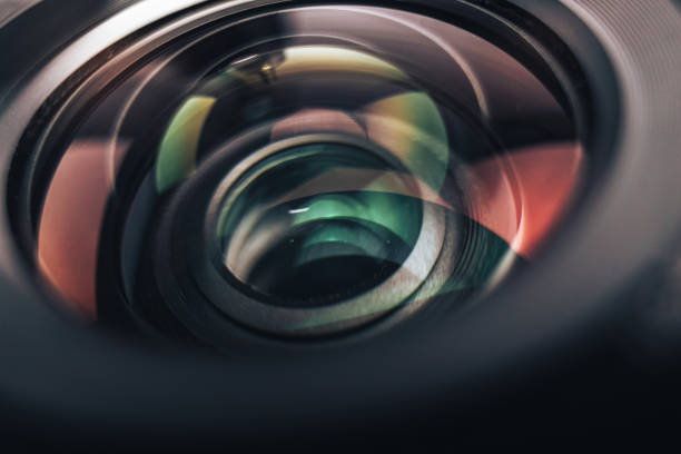 istock Close up Beautiful Camera Lens background. Macro view. 1157715718