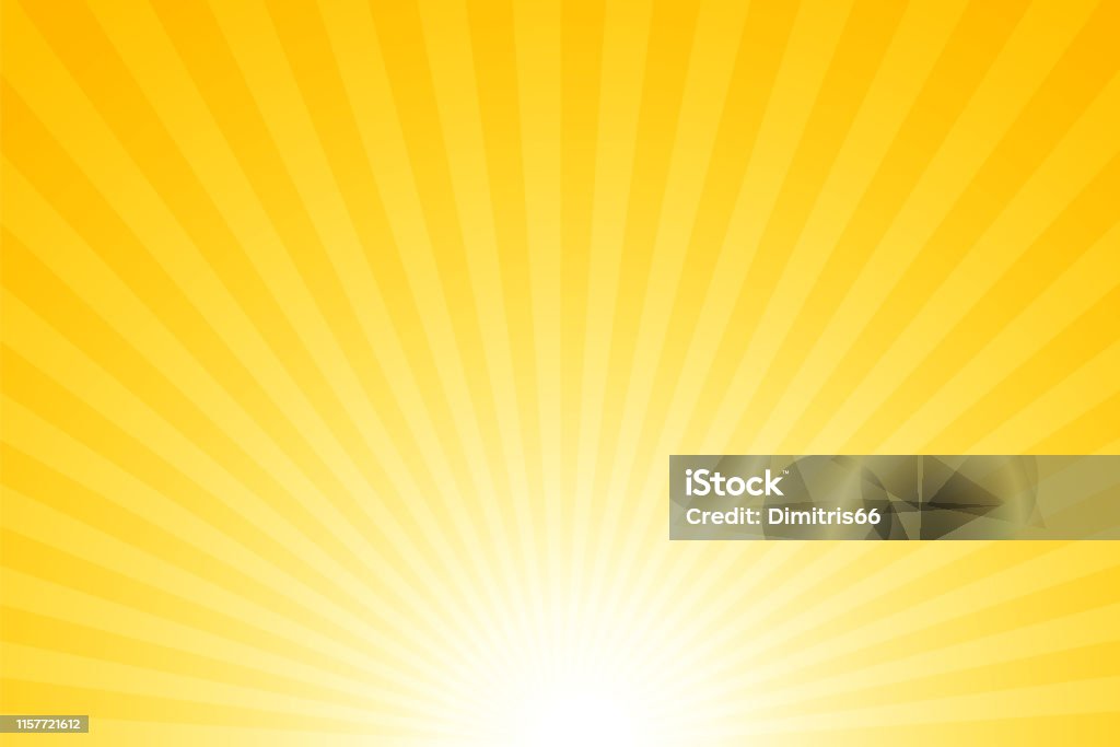 陽光:明亮的光線背景 - 免版稅太陽光線圖庫向量圖形