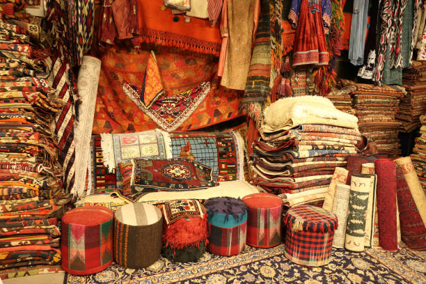istock Turkish Traditional Carpets in Goreme, Nevsehir, Turkey 1157728994