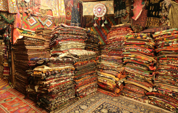 istock Turkish Traditional Carpets in Goreme, Nevsehir, Turkey 1157728998
