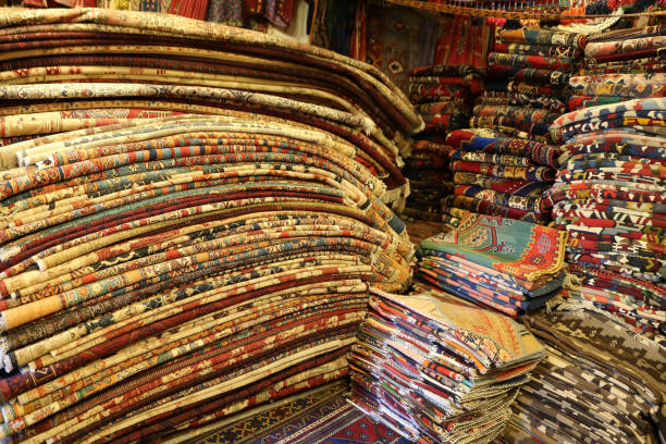istock Turkish Traditional Carpets in Goreme, Nevsehir, Turkey 1157729002