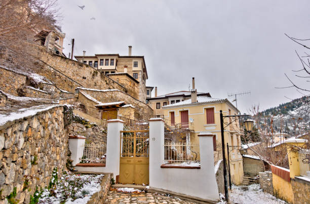 istock Kastoria in winter, Greece 1157732328
