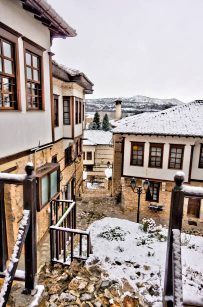 istock Kastoria in winter, Greece 1157732329