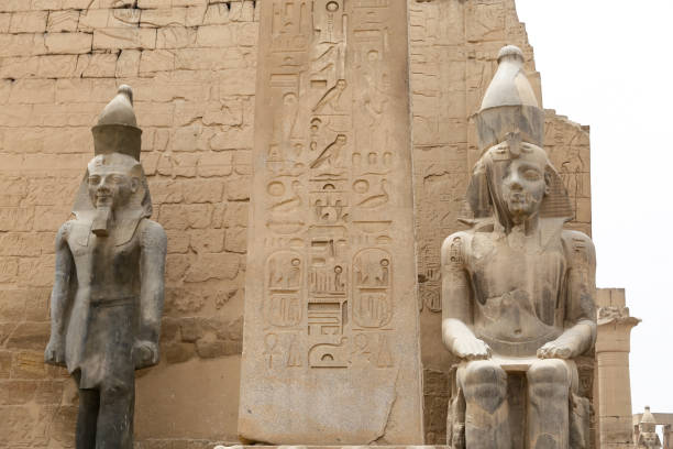 istock Sculptures in Luxor Temple in Luxor, Egypt 1157737543