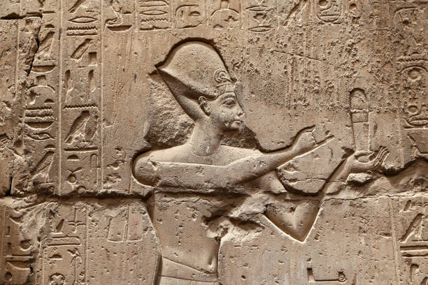 istock Egyptian Hieroglyphs in Luxor Temple, Luxor, Egypt 1157737583