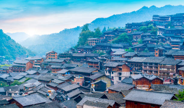 istock Ancient Miao Villages in Guizhou, China 1157738192