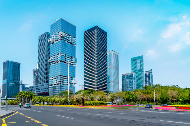 istock Urban Roads, Streets and Modern Buildings 1157739771