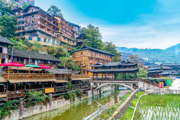istock Ancient Miao Villages in Guizhou, China 1157741321