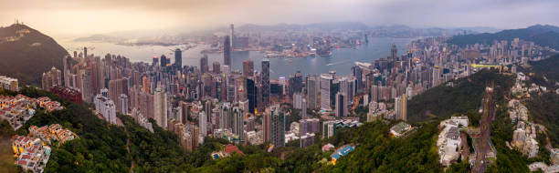 istock Hong Kong skyline cityscape 1157742160