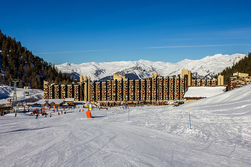 Beautiful Plagne Ski Resort