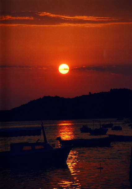 istock sunset among the boats number three 1157742346