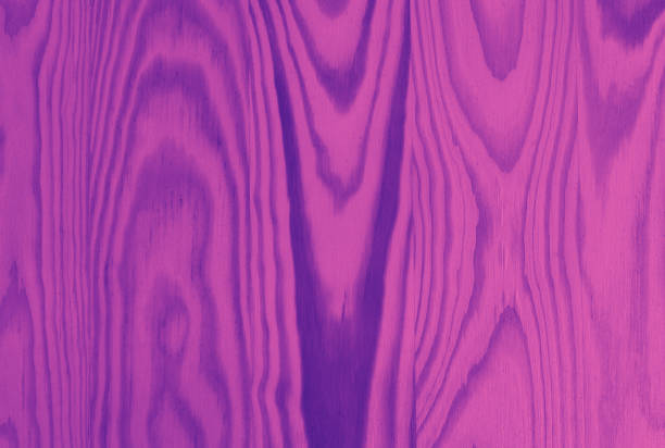 Abstract violet wooden desk background. Fancy pink board backdrop.