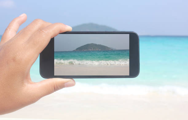 istock smartphone take picture for travel 1157757135