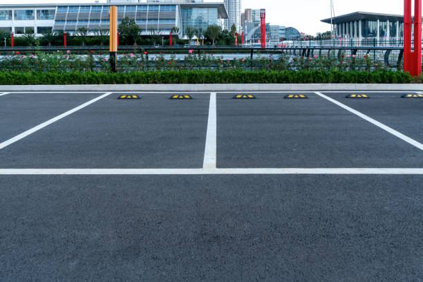istock Urban parking lot 1157760895