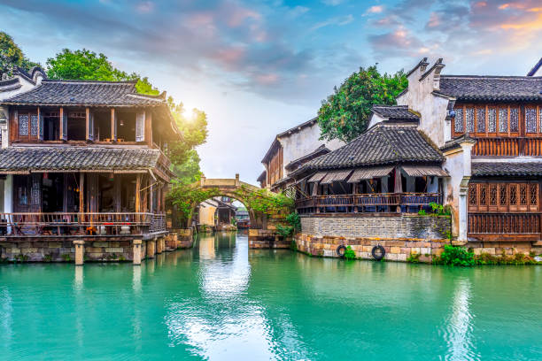 istock Wuzhen Ancient Architecture and Riverside Residence 1157761929