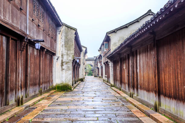 istock Wuzhen Ancient Architecture and Riverside Residence 1157762438