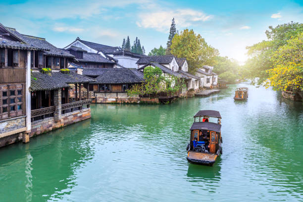 istock Wuzhen Ancient Architecture and Riverside Residence 1157762679