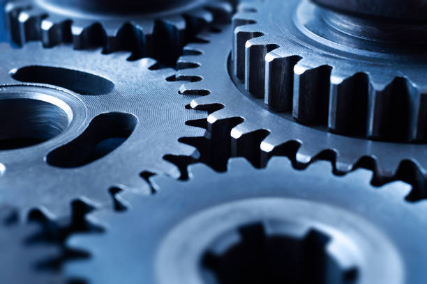 istock perspective view of industrial engine gear wheel 1157775156