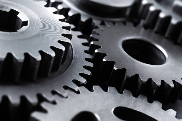 istock perspective view of industrial engine gear wheel 1157775222