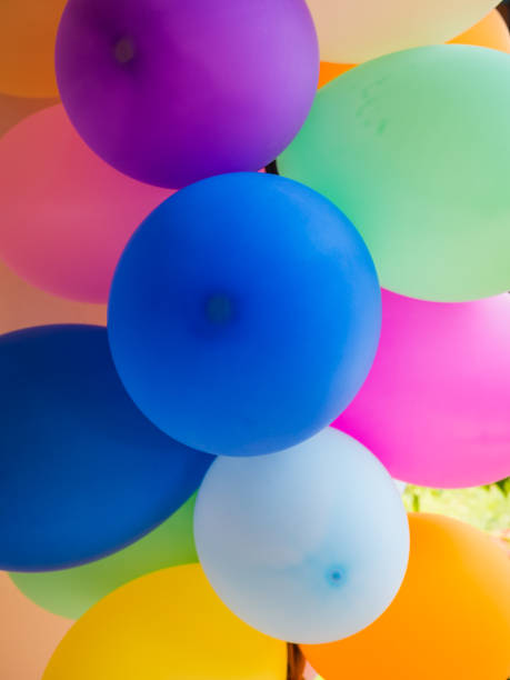 istock Group of colorful balloons 1157776560