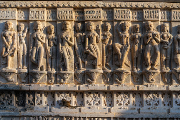 istock Decorative carving, Jagdish temple, Udaipur, Rajasthan, India 1157778014