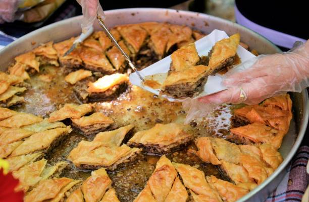 istock Traditional Turkish dessert Baklava 1157778018