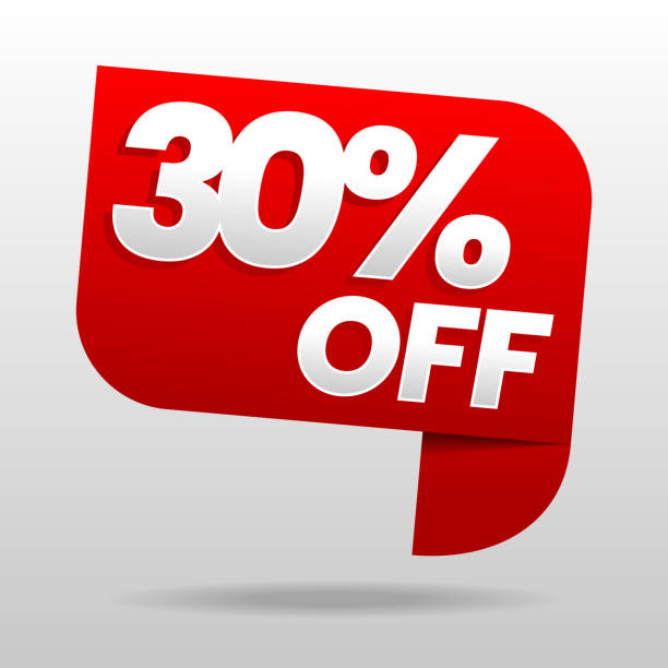 istock Sale 30% off. Discount or special offer. Advertising campaign. 1157778488