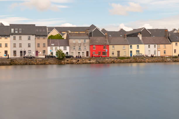 istock Coloured houses around Corrib River 1157790035