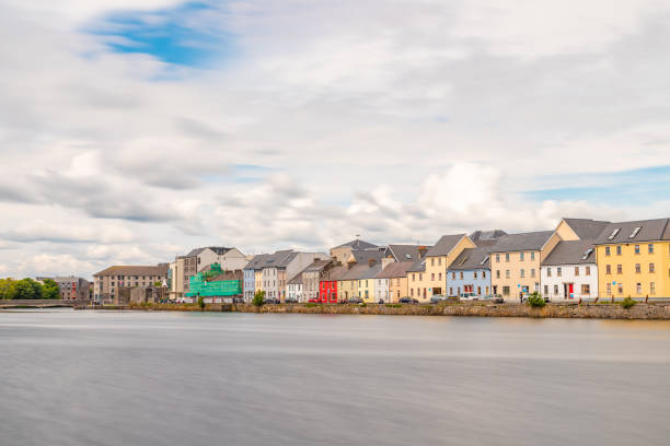 istock Coloured houses and buldings around Corrib River 1157790093