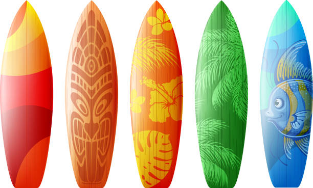 Tabla De Surf Vectores Libres de Derechos - iStock Tabla De Surf Vectores Libres de Derechos - iStock
