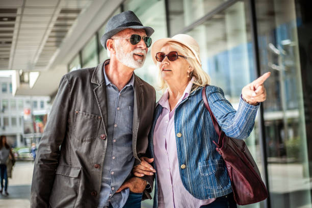 istock Senior couple in shopping 1157791733