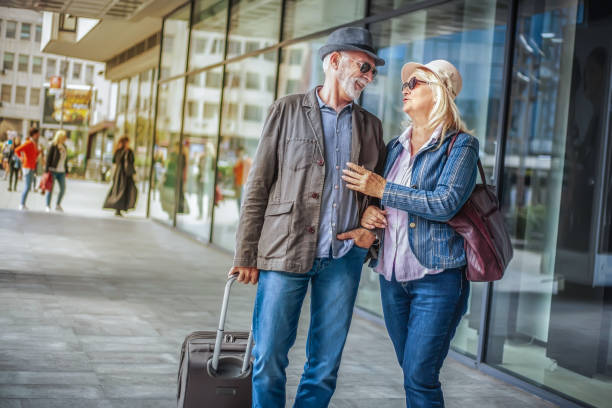 istock Senior couple on a vacation 1157791779