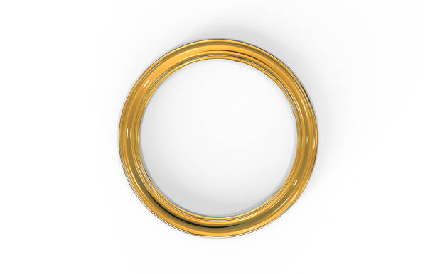 istock 3d illustration of a picture frame on a white background 1157794653