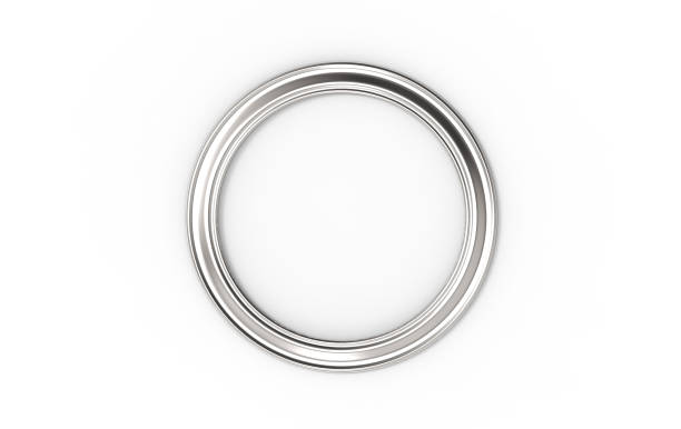 istock 3d illustration of a picture frame on a white background 1157794719