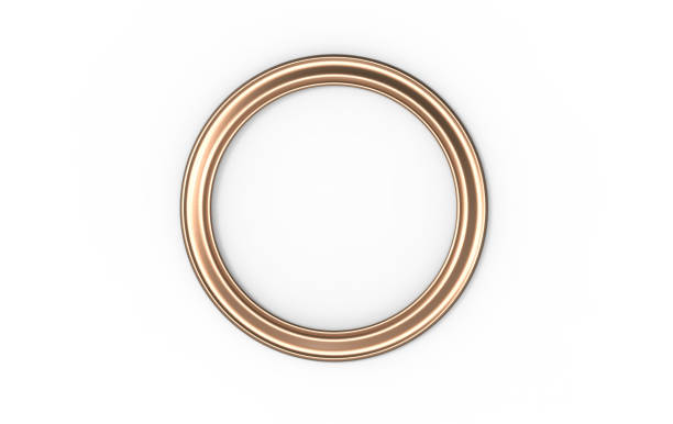 istock 3d illustration of a picture frame on a white background 1157794974