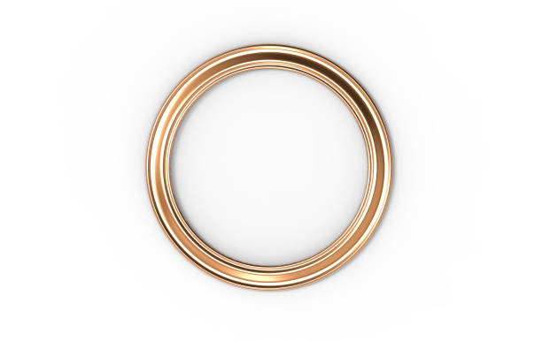 istock 3d illustration of a picture frame on a white background 1157795063