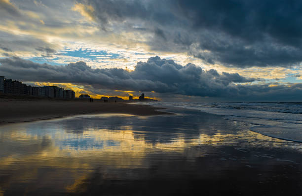 istock Storm Weather in Ostend, Belgium 1157795202