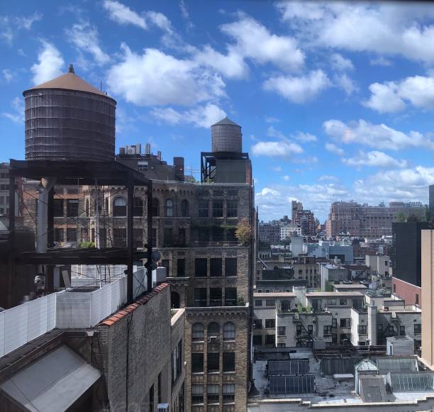 istock Water towers of Manhattan 1157798674