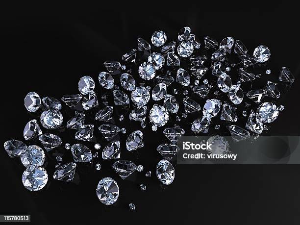 Cristals E Diamantes - Fotografias de stock e mais imagens de Amor - Amor, Azul, Cegueira