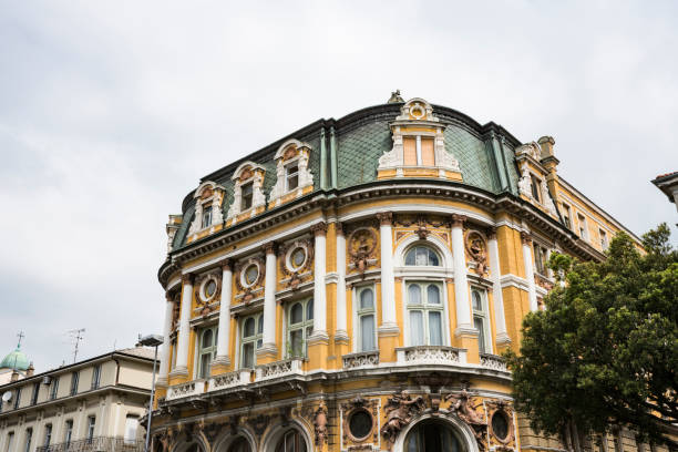 istock yellow building in Rijeka Croatia 1157821703