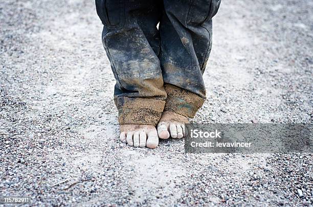 Childs Dirty Feet Stock Photo - Download Image Now - Child, Color Image, Concepts