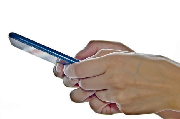Girl chatting with friend on mobile phone