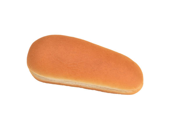 istock Hot dog bread isolated on white background. 1157831907