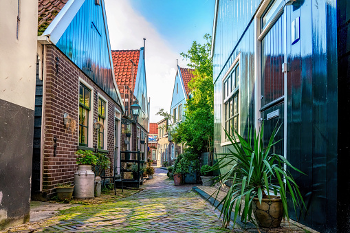Volendam - pequeño pueblo histórico holandés, Países Bajos photo