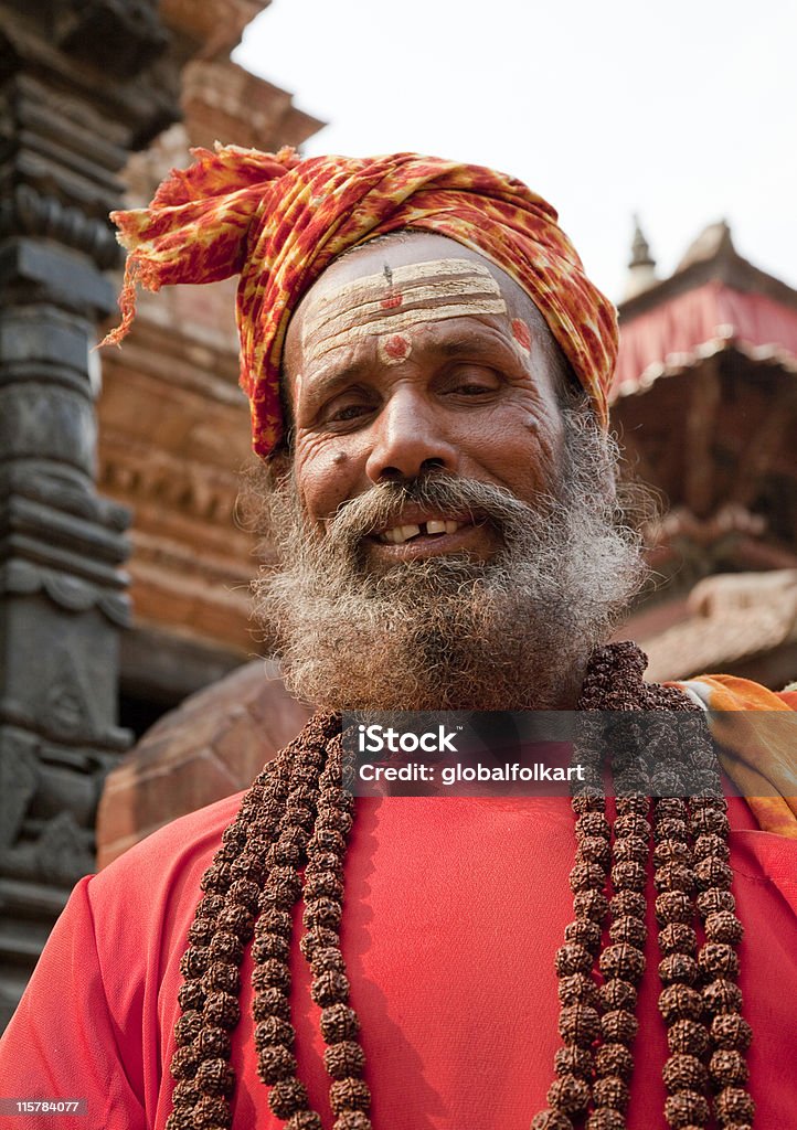 Shivite Sadhu de Patan Nepal - Royalty-free Capitais internacionais Foto de stock