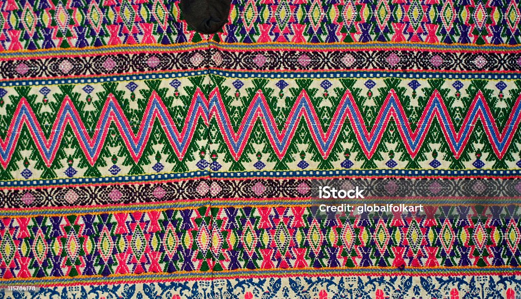 Guatemala mão Tecelagem de têxteis - Royalty-free Cultura Guatemalteca Foto de stock