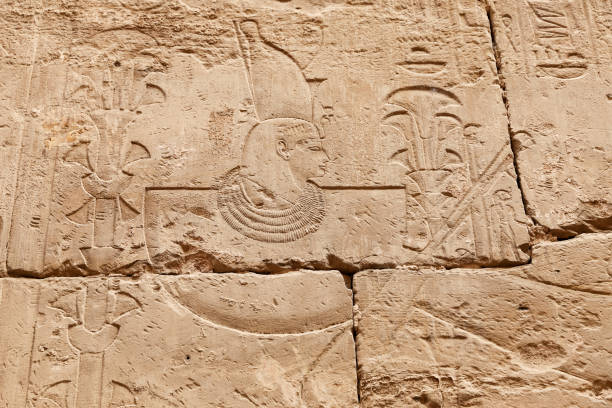 istock Hieroglyphics in Karnak Temple, Luxor, Egypt 1157842963