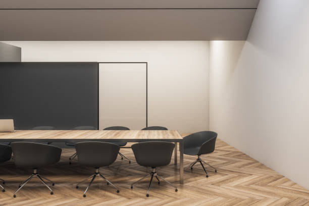 istock Contemporary meeting room 1157843174