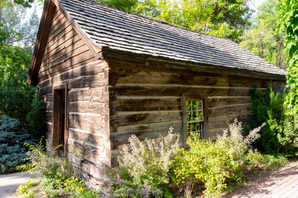 istock Old Historic Log Building Used as a Schoolhouse 1157846534
